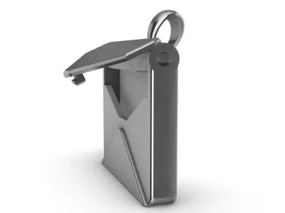 Letter Envelope Photo holder Pendant 3D print model