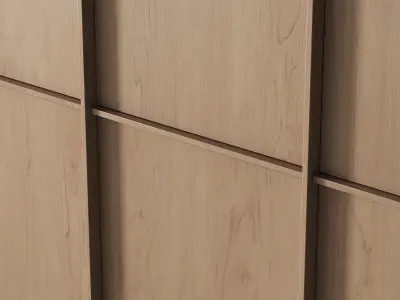 261 cabinet furniture 11 modular wardrobe cupboard 07 3D model