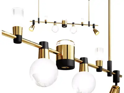 LuxHolic Chandelier Lamp 1316 3D model