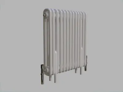 Classic Vintage Radiator Home Appliance Low-poly 3D model