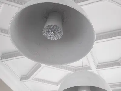 Parisian Living Room interior scene 3D model