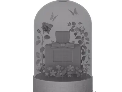 Decorative set Dior 3D model