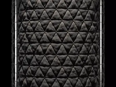 PBR Material -Padded Wall  Texture