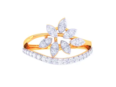 Women Ring MTL 3dm STL OBJ FBX Details 3D print model 29