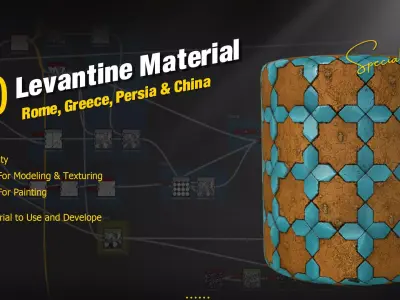 10 Levantine material Texture