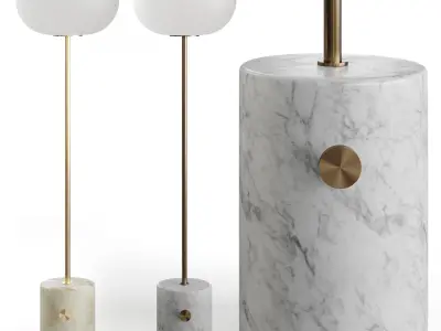 JWDA floor lamp by MenuSpace 3D model