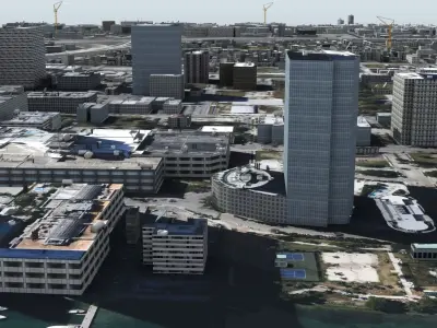 Miami Wynwood District 3D model