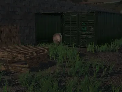 Call Of Duty Modern Warfare Remastered Shipment Map Low-poly 3D model