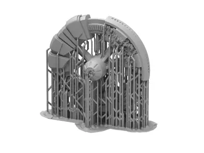 Space Scenery Obstacles for Star Wars Armada and X-Wing 3D print model