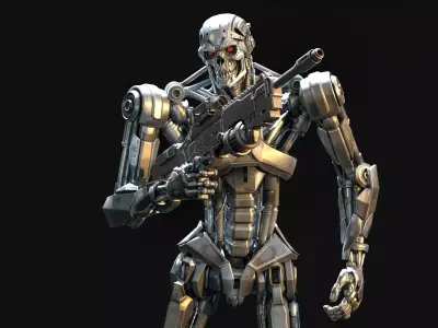 CyberKiller1 Low-poly 3D model