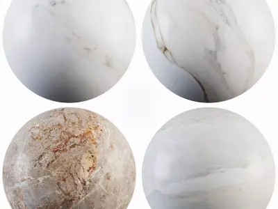 Marble 37 - Calacatta-Stain Old- Breccia Argentum Texture