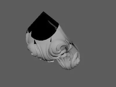 leg for furniture 3D model