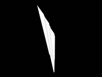 Wall Lamp Low-poly 3D model