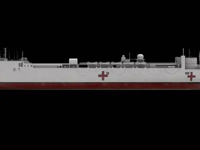  Hospital Ship USNS Mercy 
