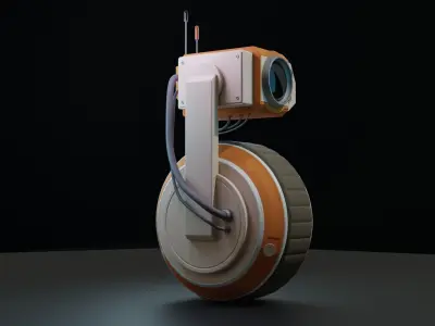 droid D-0 3D model
