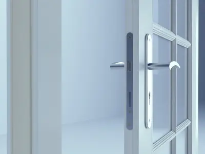 White Door 18 3D model