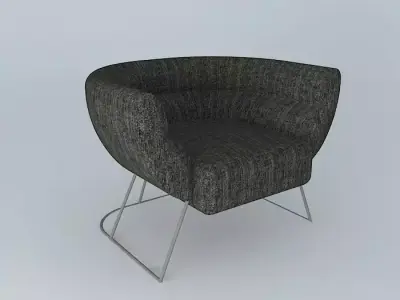 Pillow Tub Chair 3D model