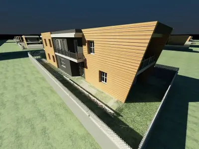 EXTERIOR OF VILLA 3D model