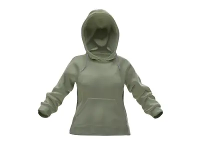 Hoodie 185 - All MH Bodies - UE5 Skeletons - Rigged Low-poly 3D model
