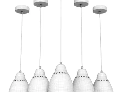 Pendant lamp A2054SP-1AB-1BK-1GY-1WH-1SS 3D model