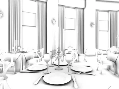 Business - Food Beverage - 964 3D model