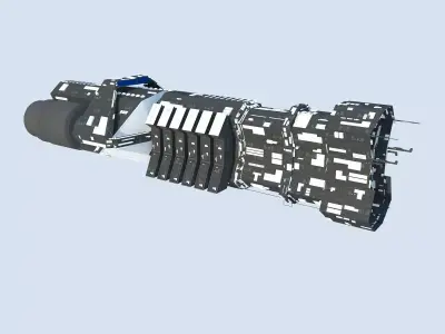 Spaceship Cargo Ultra MAX 2011 3D model