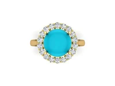 Jewelry ring 417 3D print model