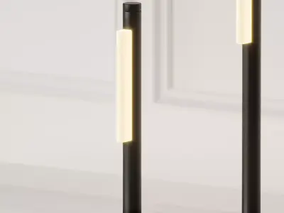 Pipleine Floor 125 Lamp Haute living 3D model