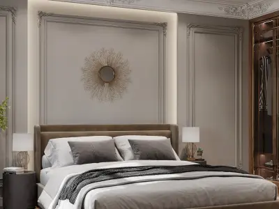 Interior Bedroom 3D model