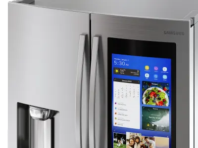 Samsung French Door Refrigerator 36inch 3D model