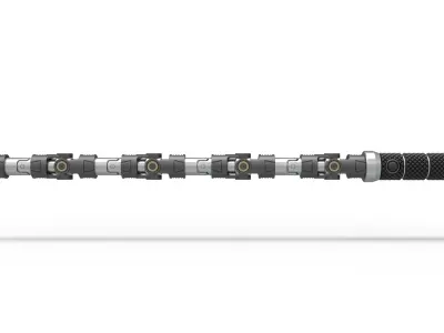 Weapon of Yelena Belova from movie Black Widow 2021 3D print model