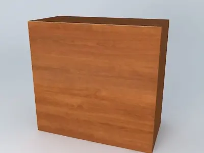 Cabinets wooden cabinet with two doors Free 3D model buy