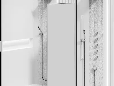 Shower 13 3D model