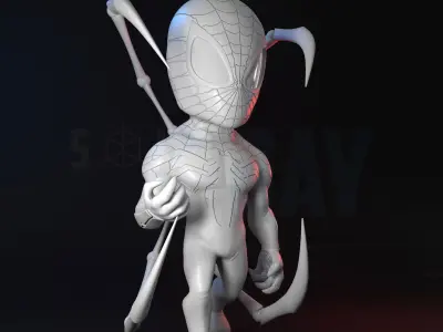 Baby Superior Spiderman 3D model