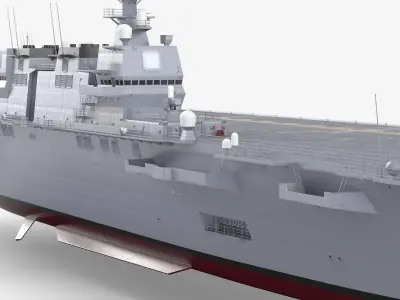  Izumo Class Japan Helicopter Carrier 