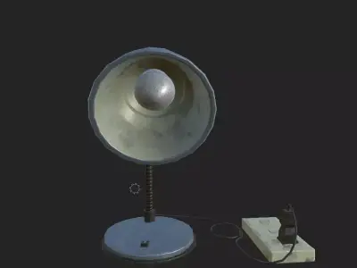 The Lamp Low-poly 3D model