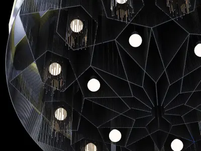 Willowlamp MANDALA BLACK DIAMOND 3D model