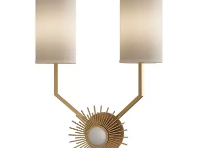 Hudson Valley Borland Wall Sconce Low-poly 3D model