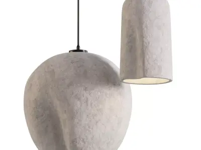 Bucket Pendant Lamp 3D model