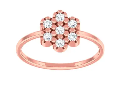 Women Ring 3D print model 59