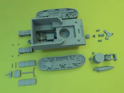 T1 HMC 3D print model