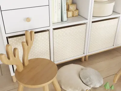 Childroom Decor-03 3D model