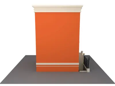 Building Cartoon 3D model