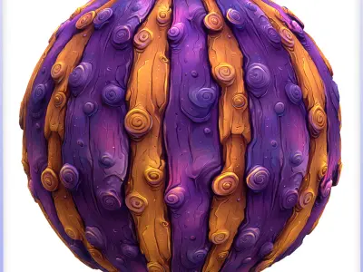 Stylized Wood Seamless Texture Texture 45