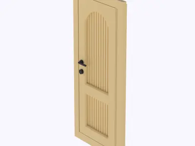 Functional Door style 1  3D print model