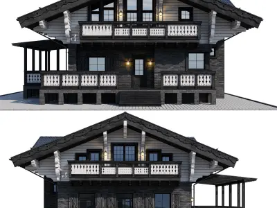 Modern house 21 3D model