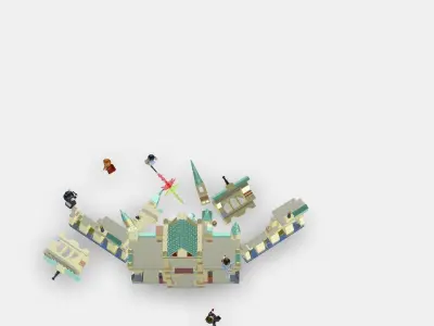 LEGO Harry Potter - Battle of Hogwarts 76415 3D model