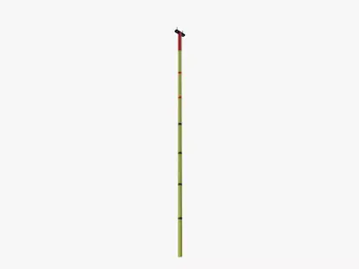 Insulating rod Low-poly 3D model