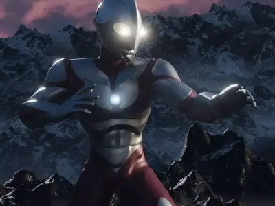 Ultraman Stylized 3D Model  3D model