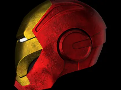 Iron Man Helmet 3D model